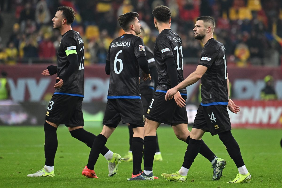 Naționala Kosovo a părăsit terenul în meciul cu România din Liga Națiunilor