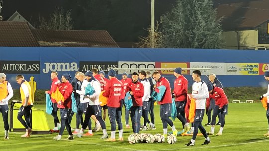 Vizită surpriză la antrenamentul României, înainte de meciul cu Cipru