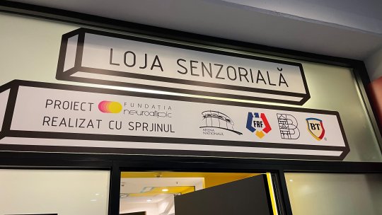 Surpriză pregătită de FRF pentru copii cu autism. Loja specială amenajată la Arena Națională: ”Am vorbit și cu FCSB”