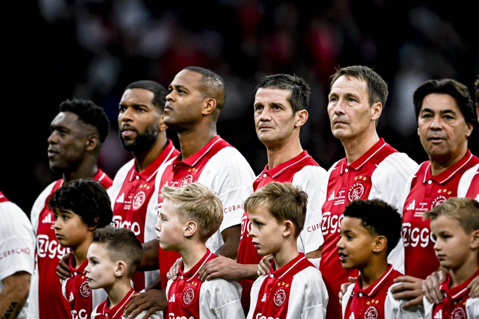 Legendele lui Ajax, la meciul cu Real Madrid