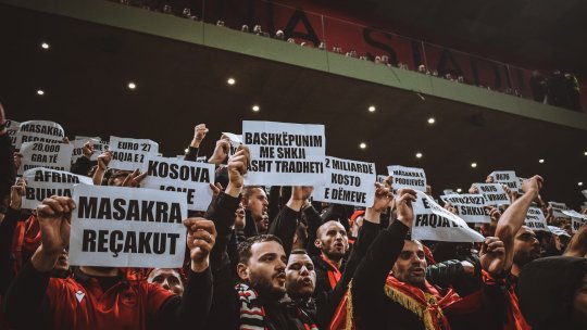 UEFA are o nouă problemă după ce a dat "3-0" pentru România! Frontul deschis de albanezi în scandalul "Kosovo e Serbia"