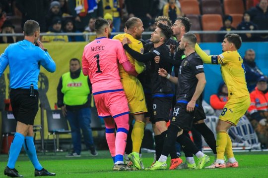 România ar fi fost oricum pedepsită de UEFA, chiar dacă naționala Kosovo nu s-ar fi retras de pe teren. Ce scrie în documentul UEFA