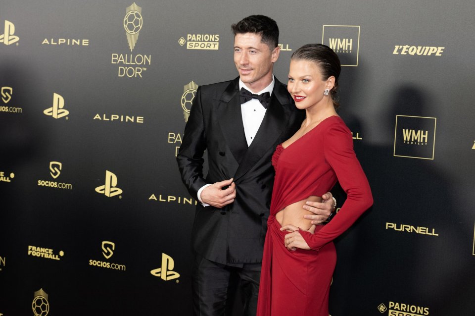 Robert Lewandowski, la gala Balonului de Aur