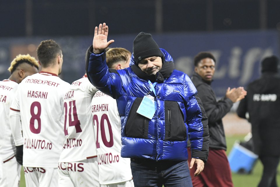 Marius Șumudică, după meciul CFR Cluj - Rapid, scor 1-1