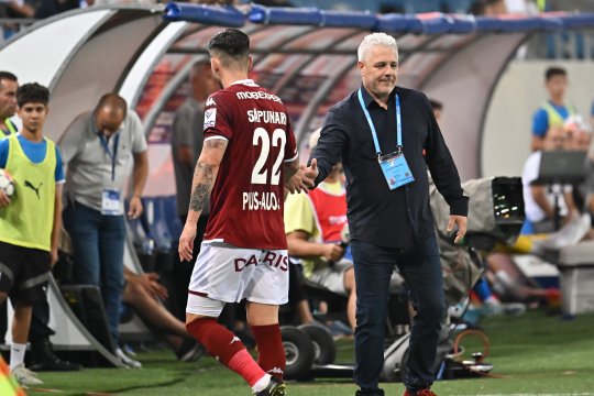 Marius Șumudică a vorbit despre viitorul lui Cristi Săpunaru la Rapid: ”I-am zis 'gata'. Am luat decizia împreună”
