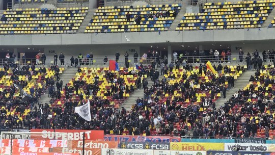 Audiență scăzută la FCSB - Unirea Slobozia. Câți suporteri au venit pe Arena Națională să vadă duelul din SuperLiga