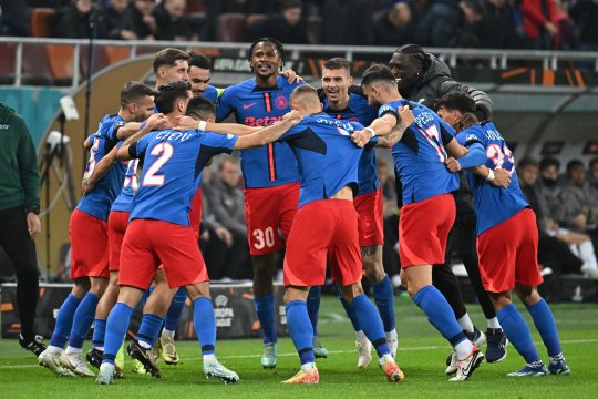 Un fotbalist de la FCSB a strigat ”Forța Steaua!” după victoria campioanei cu Slobozia