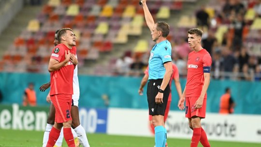 Cine va arbitra meciul de Europa League dintre FCSB și Olympiacos. Anunțul UEFA