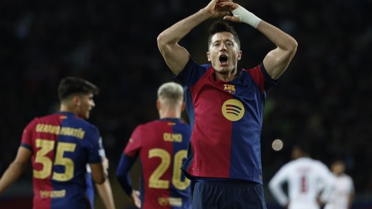 Robert Lewandowski, lângă Ronaldo și Messi în istoria Champions League! Borna bifată de atacantul Barcelonei