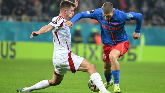 Bîrligea dezvăluie motivul pentru care a văzut cartonașul roșu în FCSB - Olympiacos: "Cu siguranță"