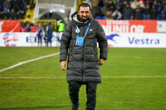 Elias Charalambous, un antrenor fericit după FCSB - Olympiacos 0-0: "Extraordinar"