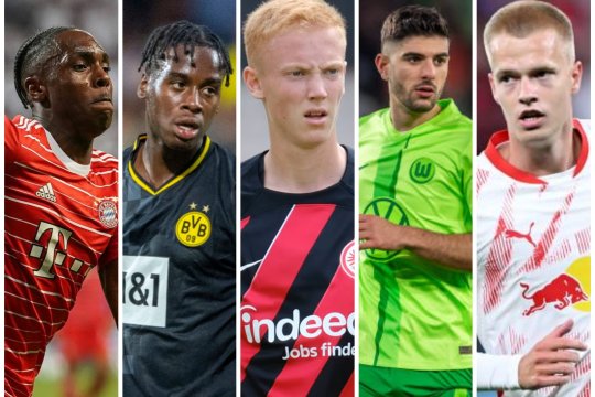 5 wonderkids de ținut minte în Bundesliga: de la jucătorul crescut de Lucescu la noul englez al ”zidului galben”