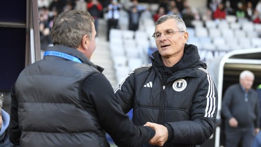 Gică Hagi l-a lăudat pe Ioan Ovidiu Sabău, după remiza dintre U Cluj și Farul: ”Nu mai sunt dubii”