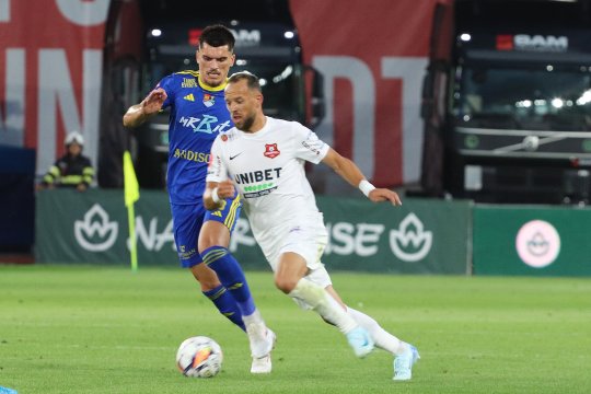 Unirea Slobozia - FC Hermannstadt 1-2. Sibiul dă lovitura în final de meci