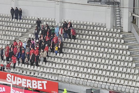 Un alt moment nedorit la Dinamo - Sepsi. Medicii au intervenit