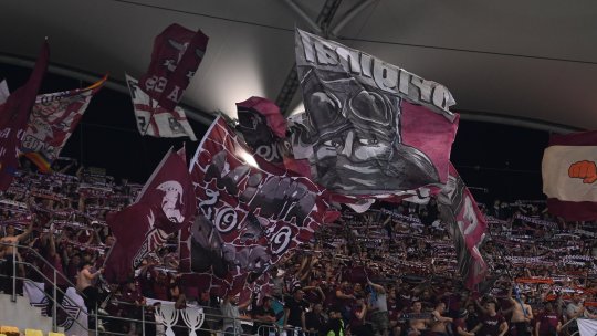 Ironie fină a ultrașilor de la Original 1923! Mesajul afișat la începutul partidei cu Hermannstadt