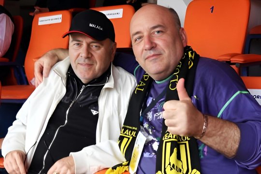 FOTO | Gheorghe Ștefan, apariție rară. Cum s-a prezentat ”Pinalty” la deschiderea restaurantului lui Pescobar