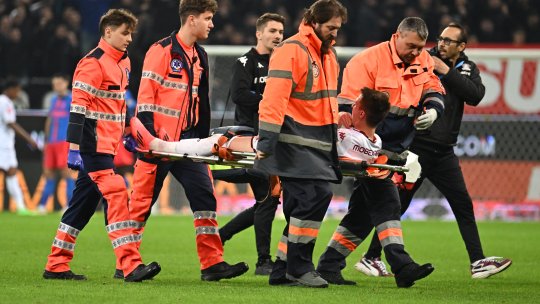 Pierdere mare pentru Rapid. Cât va lipsi Mattias Kait, după ce s-a accidentat cu FCSB