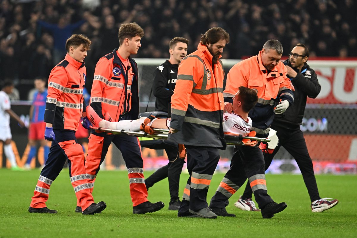 Pierdere mare pentru Rapid. Cât va lipsi Mattias Kait, după ce s-a accidentat cu FCSB