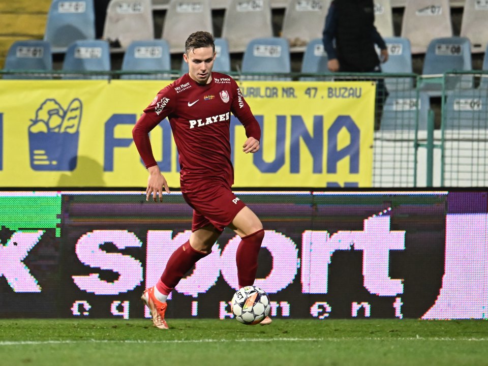 Louis Munteanu, atacantul celor de la CFR Cluj