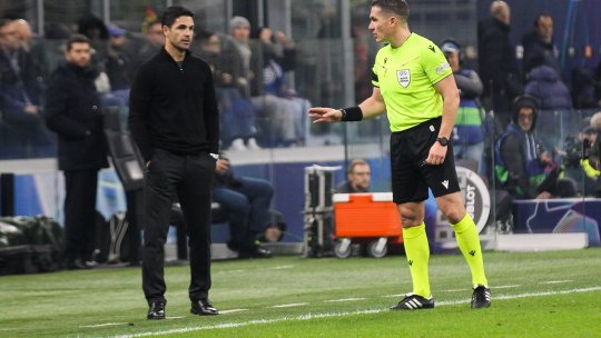 Mikel Arteta, furios pe Istvan Kovacs pentru deciziile luate în Inter - Arsenal: ”Sunt extrem de frustrat!”