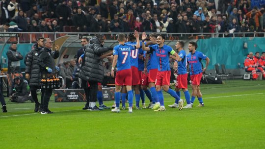 FCSB - Midtjylland 2-0. Campioana României face un meci perfect și obține o nouă victorie