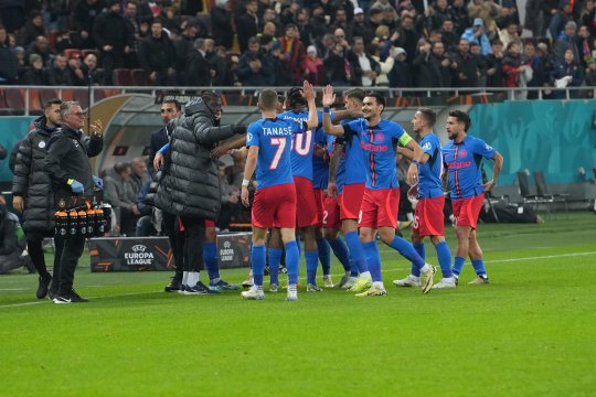 FCSB - Midtjylland 2-0. Campioana României face un meci perfect și obține o nouă victorie