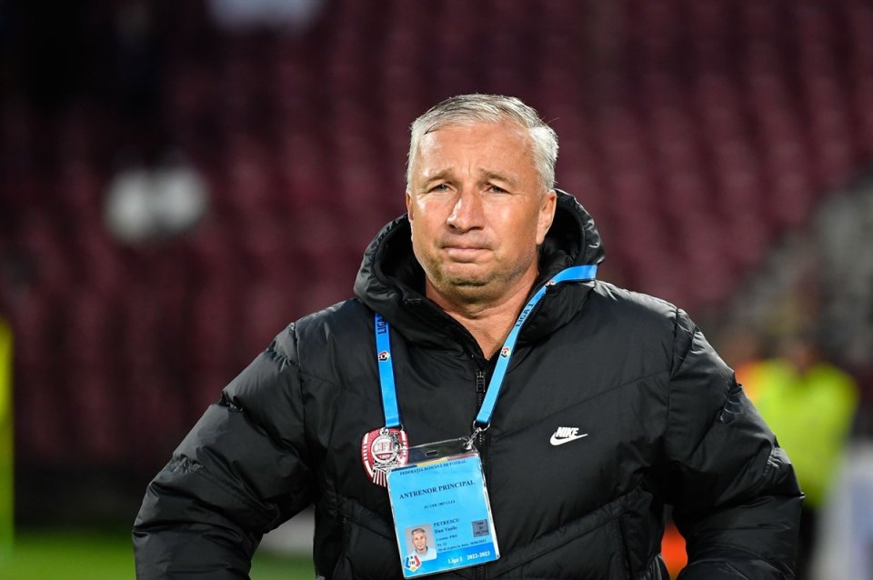 Dan Petrescu are 5 titluri cu CFR Cluj