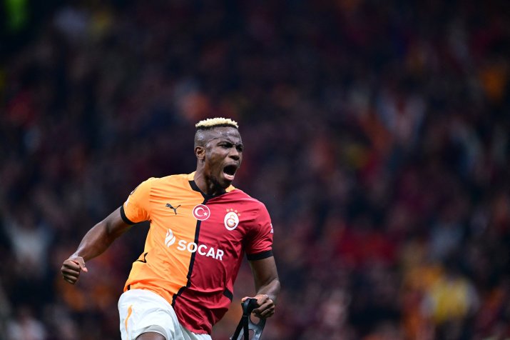 Osimhen a reușit primele goluri pentru Galatasaray în competițiile continentale