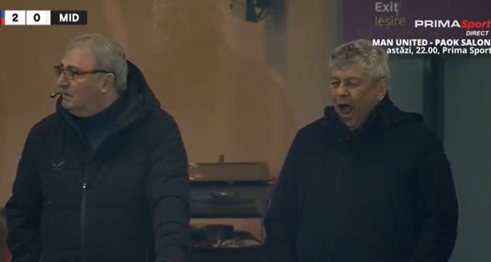 Mircea Lucescu, lângă Mihai Stoichiță