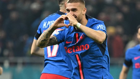 "Nu vreau să aud nimic până atunci". Reacția lui Bîrligea după al treilea meci în Europa League cu gol marcat