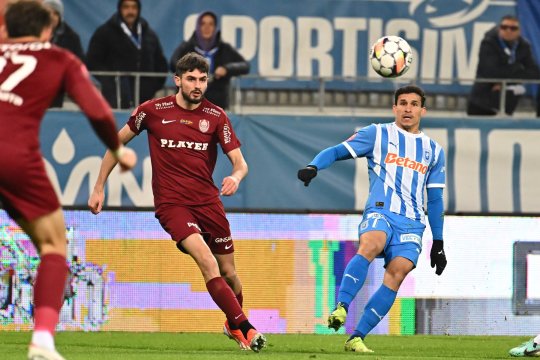 Universitatea Craiova - CFR Cluj 0-2. Echipa lui Dan Petrescu, noul lider din SuperLiga. Victorie categorică a ardelenilor