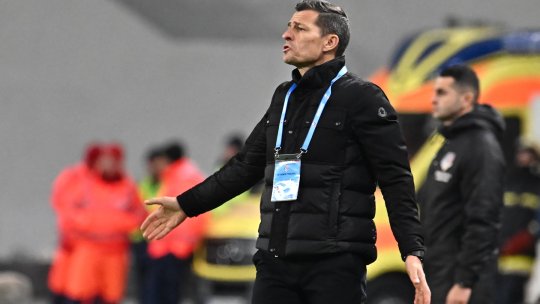 Costel Gâlcă, scos din minți de arbitraj după meciul cu CFR: ”Cred că e nedrept”