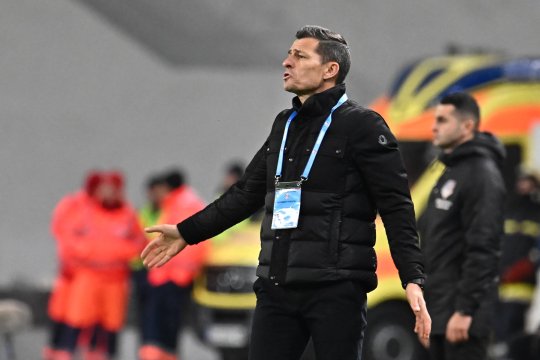 Costel Gâlcă, scos din minți de arbitraj după meciul cu CFR: ”Cred că e nedrept”