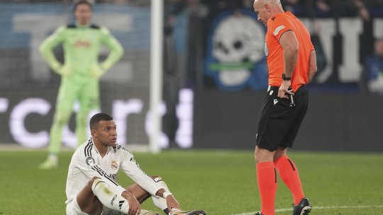 Kylian Mbappe a ieșit accidentat în Atalanta - Real Madrid. Probleme fără sfârșit pentru "galactici"