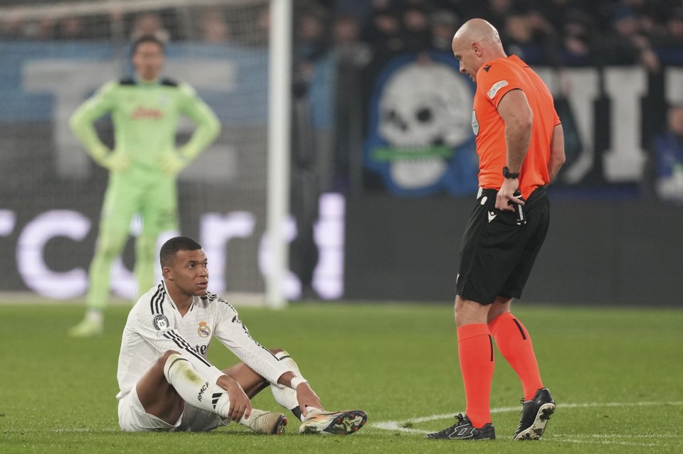 Kylian Mbappe, accidentat în meciul Atalanta - Real Madrid