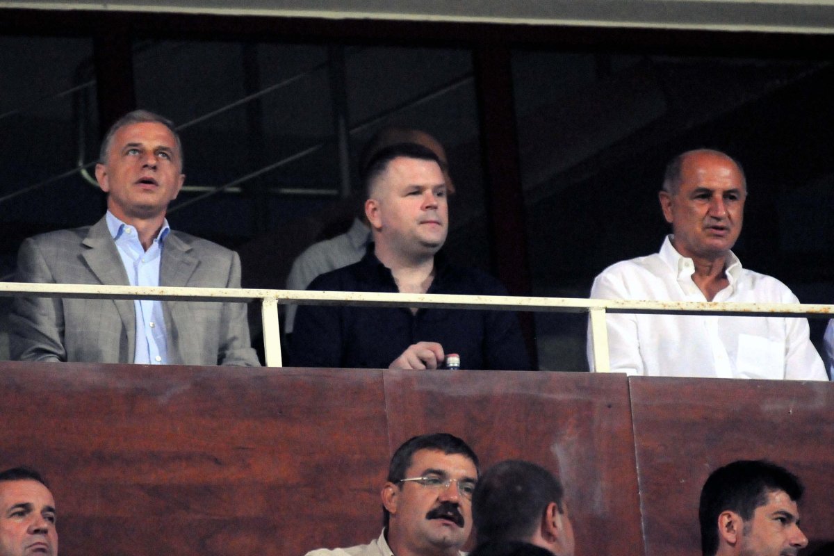 Vasile Șiman alături de George Copos