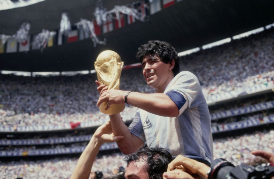 Diego Maradona i-a adus Campionatul Mondial Argentinei în 1986.