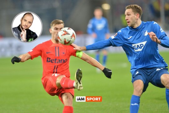 "Lăsați miștourile, a venit momentul laudelor!". Andrei Ciobanu e în delir după Hoffenheim - FCSB 0-0: "Germania, pământ românesc. Am dominat fondul sonor ca la Euro de astă vară sau ca la Madrid 2006"