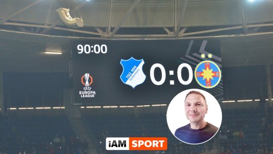 Ștefan Beldie: ”3 evidențe absolute întărite de egalul obținut de FCSB cu Hoffenheim”