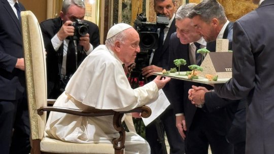 Ioan Varga a fost în vizită la Papa Francisc. Ce cadou i-a oferit finanțatorul de la CFR Cluj