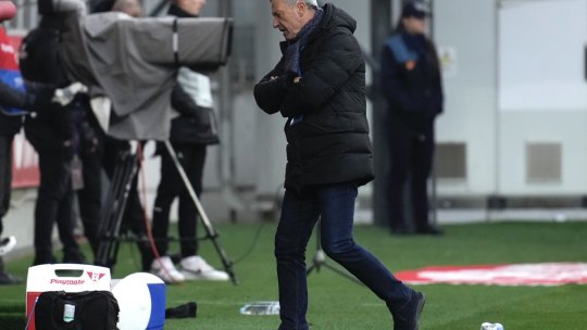 Mircea Rednic și-a spus nemulțumirile, după Oțelul Galați - UTA Arad 1-1