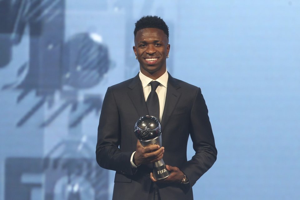 Vinicius Junior, câștigător al premiului FIFA The Best