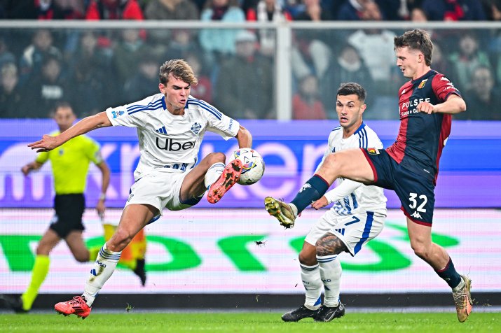 Frendrup (nr. 32) e cel mai bine cotat fotbalist din lotul actual al genovezilor, transfermarkt evaluându-l la 20 de milioane de euro