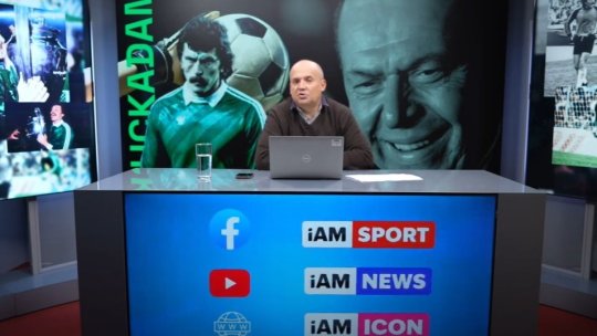 Radu Banciu s-a întors! Emisiunea iAM Banciu, LIVE ACUM, pe canalele iAMsport.ro de Youtube, Facebook și TikTok