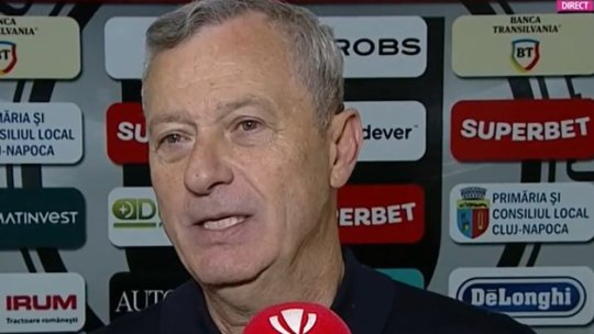 Mircea Rednic a început să plângă în direct imediat după U Cluj - UTA 0-1, afectat de moartea lui Duckadam: "Un adevărat lider, super băiat"