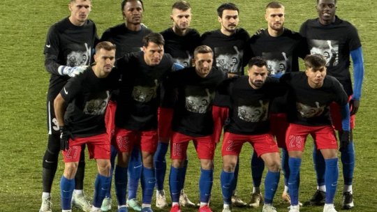 Gestul făcut de jucătorii celor de la FCSB în memoria lui Helmut Duckadam la meciul cu Oțelul