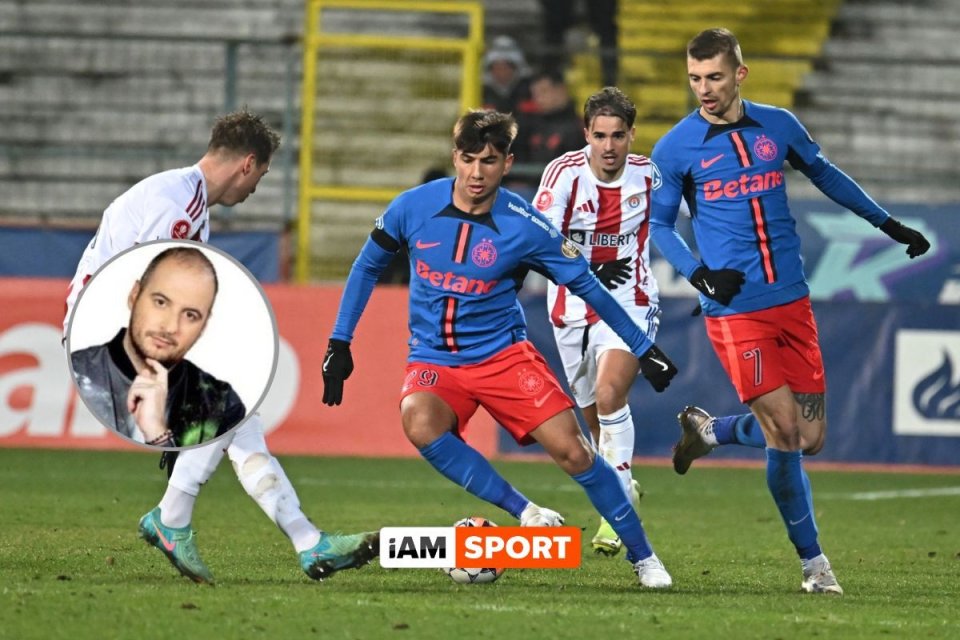 Musi (la minge) a făcut 2-1 pentru FCSB în urma unei execuții minunate