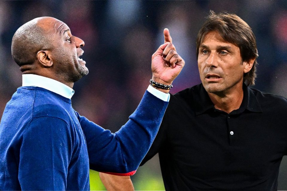 Patrick Vieira vs Antonio Conte în Genoa - Napoli, primul meci al genovezilor după venirea lui Dan Șucu