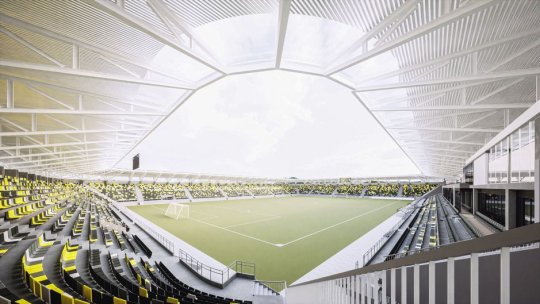 Un nou stadion ultramodern, în valoare de 33.000.000 de euro, se construiește în România. Cine va fi beneficiar